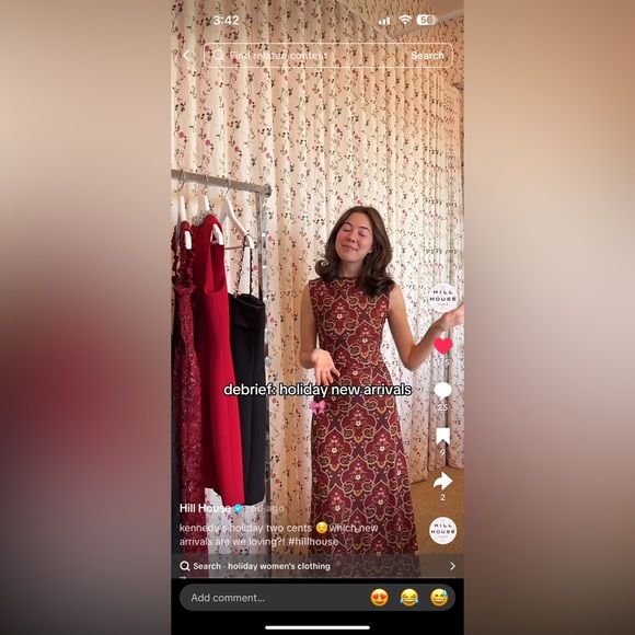 ISO Hill House Sloane Dress - Picture 4 of 7